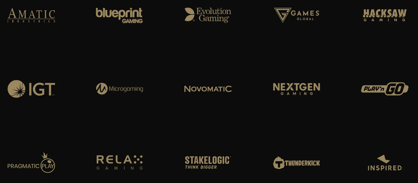 spinko casino game providers